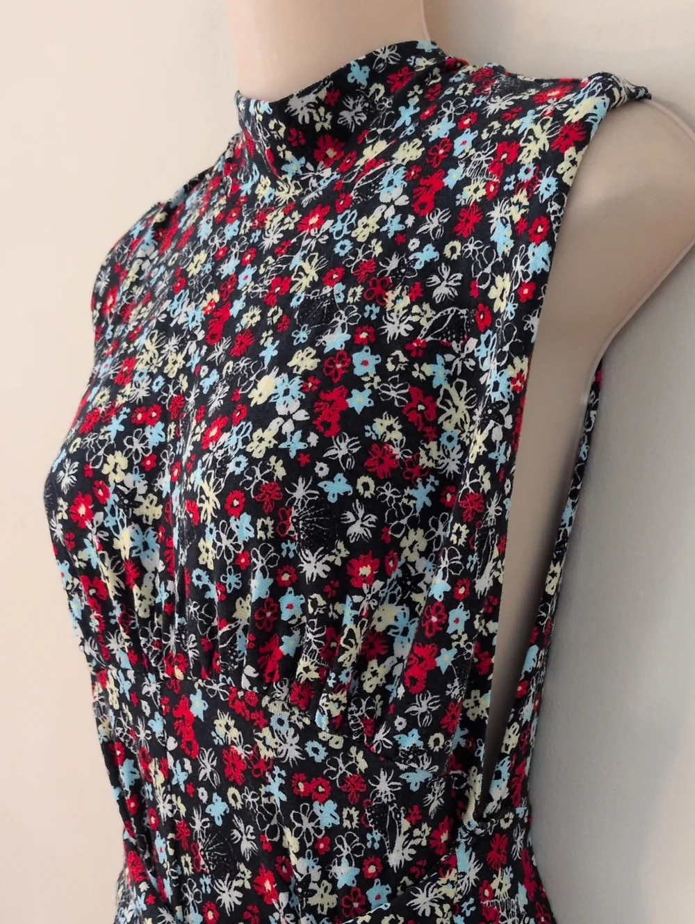 Free People Vibe Check One Piece Ditsy Floral Jumpsuit XS
